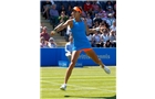 BIRMINGHAM, ENGLAND - JUNE 12:  Ana Ivanovic of Serbia hits a return during Day Four of the Aegon Classic at Edgbaston Priory Club on June 12, 2014 in Birmingham, England.  (Photo by Paul Thomas/Getty Images)